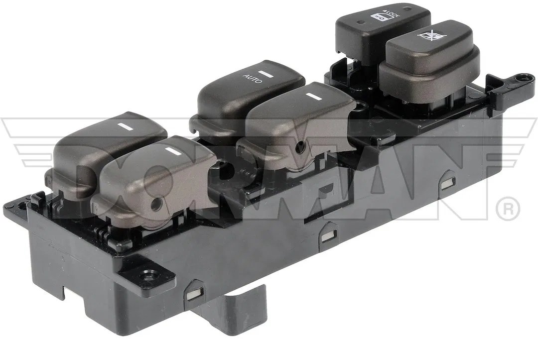 901-911 – DORMAN Power Window Switch, OE Replacement 6 Buttons Black